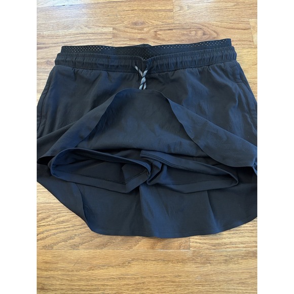 Athleta Trekkie Crest Skort Women's Size 8 Black Ripstop Quick Dry Performance‎ - Picture 3 of 8